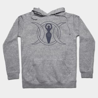 Wiccan Moon Goddess Hoodie